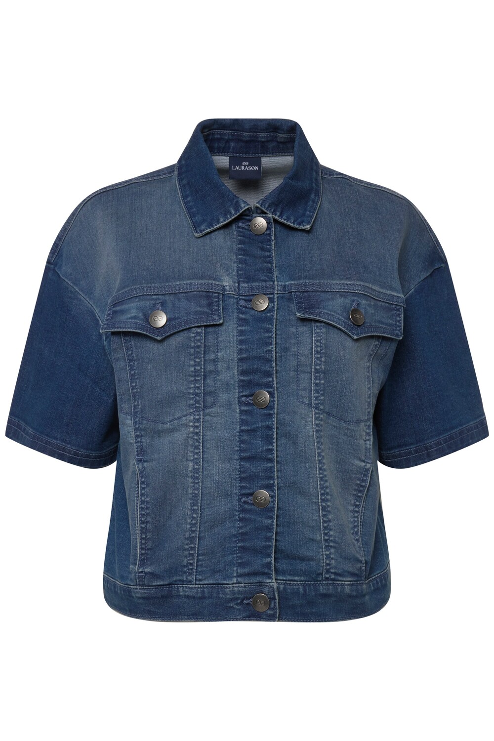

Толстовка LAURASØN Jacke, цвет blue denim