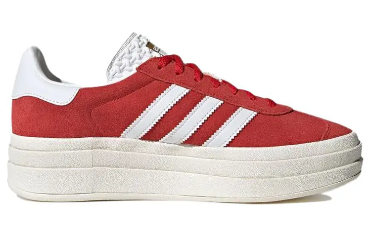 Adidas Gazelle Bold Red Cloud Белый adidas originals — фото 2