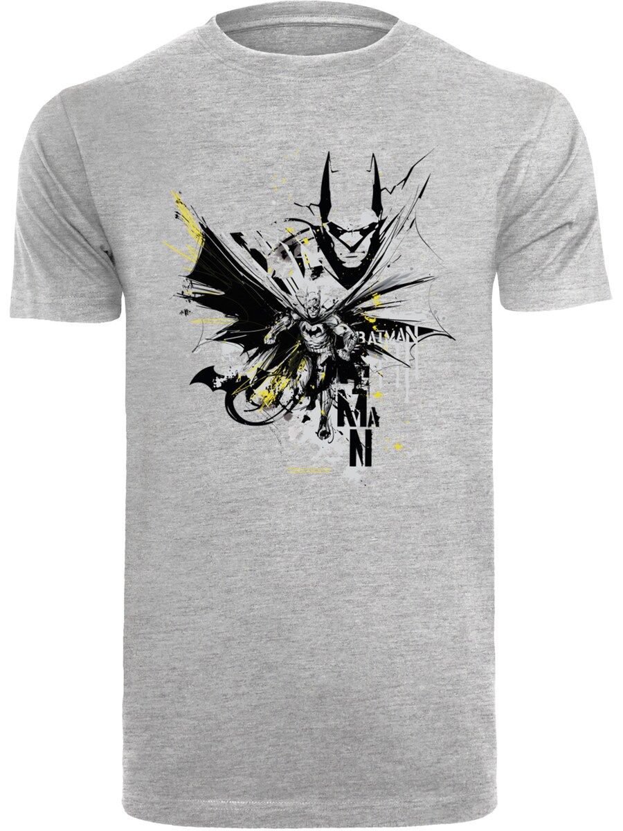 

Рубашка F4NT4STIC DC Comics Batman Batface Splash, цвет Grey/mottled grey