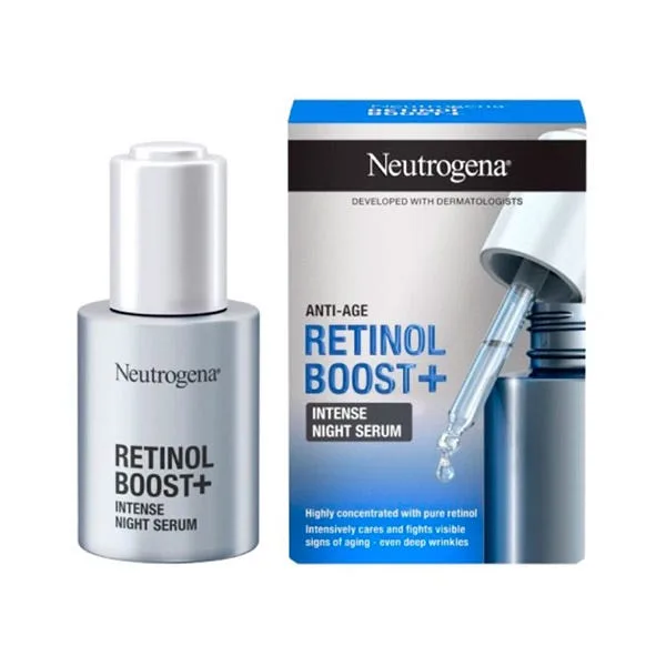 Сыворотка Neutrogena — Интенсивная ночная Retinol Boost+, 30 мл