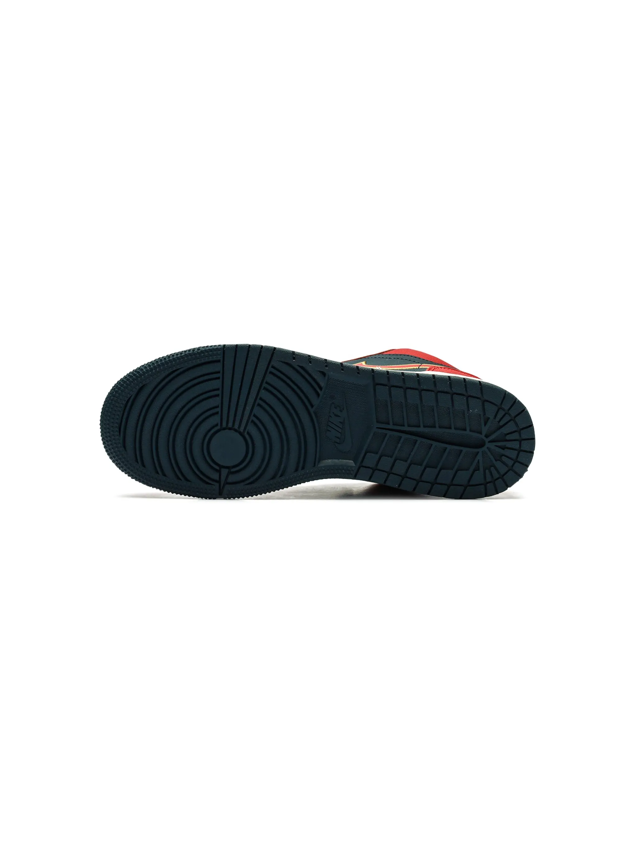 Кроссовки Jordan 1 Low Armory Navy/Sport Jordan Kids, синий — фото 4