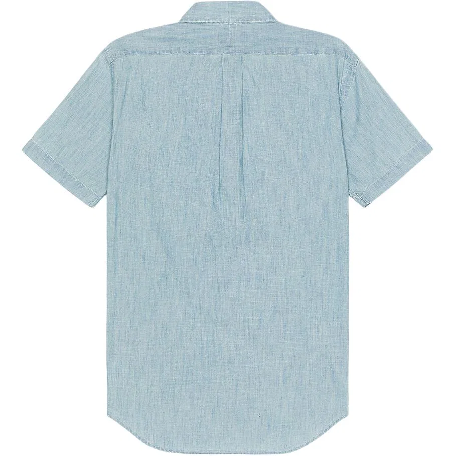 Рубашка мужская Blue Lapel Moderate Other Polo Ralph Lauren — фото 3