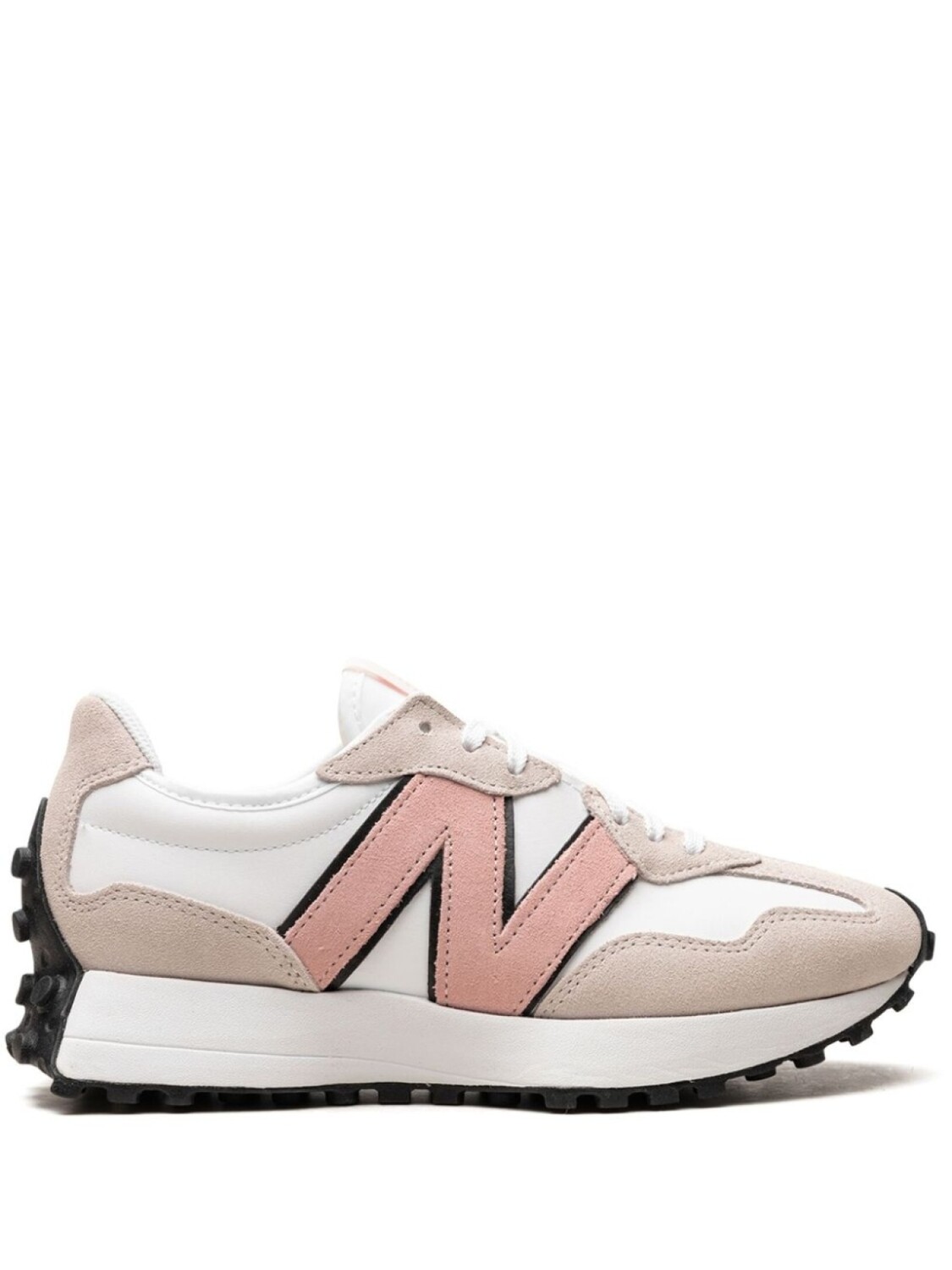 

New Balance кроссовки 327 White Pink Haze, нейтральный цвет дубль