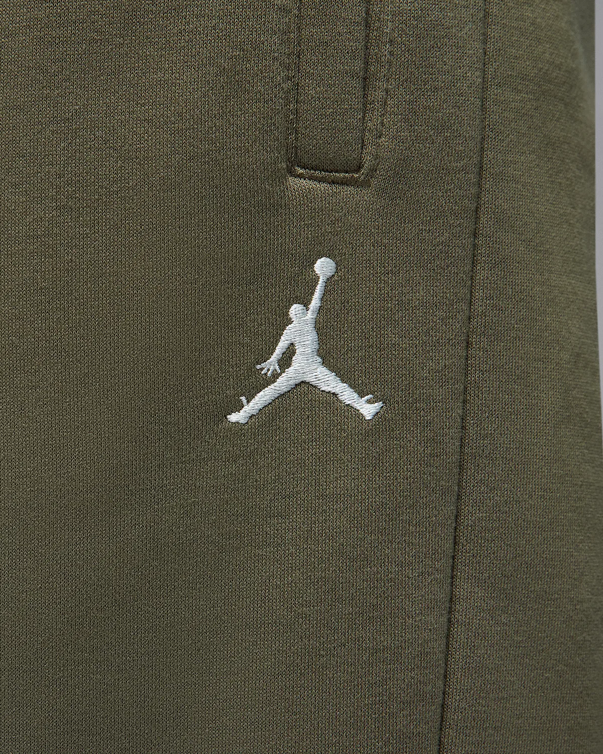 Детские флисовые штаны Jordan MVP, Medium Olive — фото 4