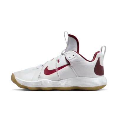 

Кроссовки Nike React HyperSet LE Indoor Court Shoes, цвет White/White/Team Crimson