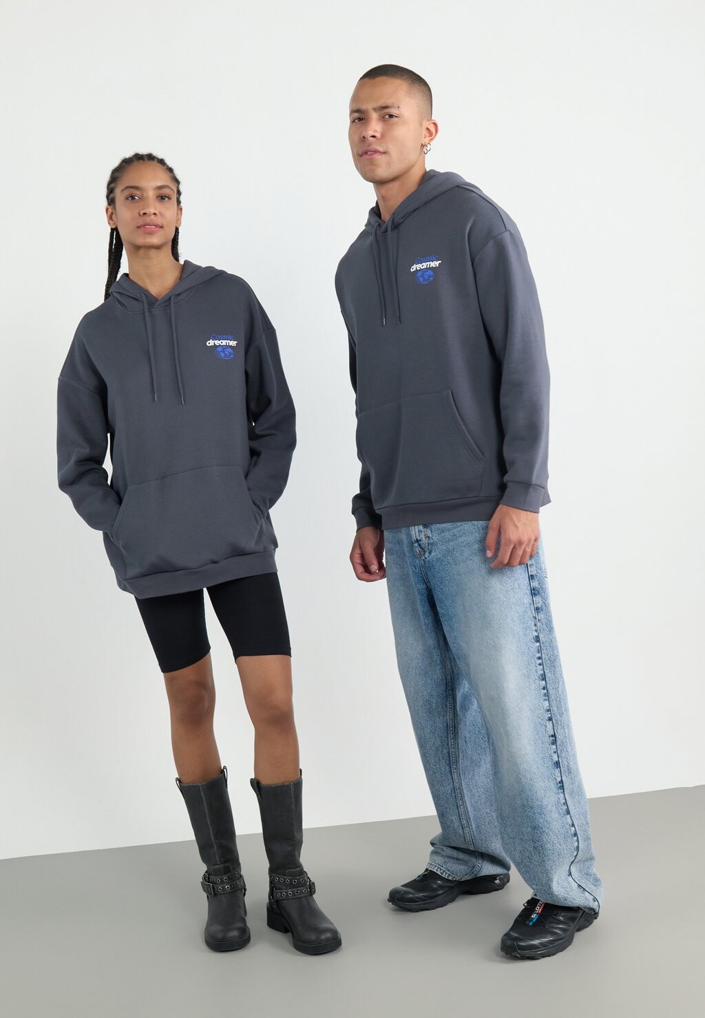 

Толстовка с капюшоном UNISEX YOURTURN, темно-серый