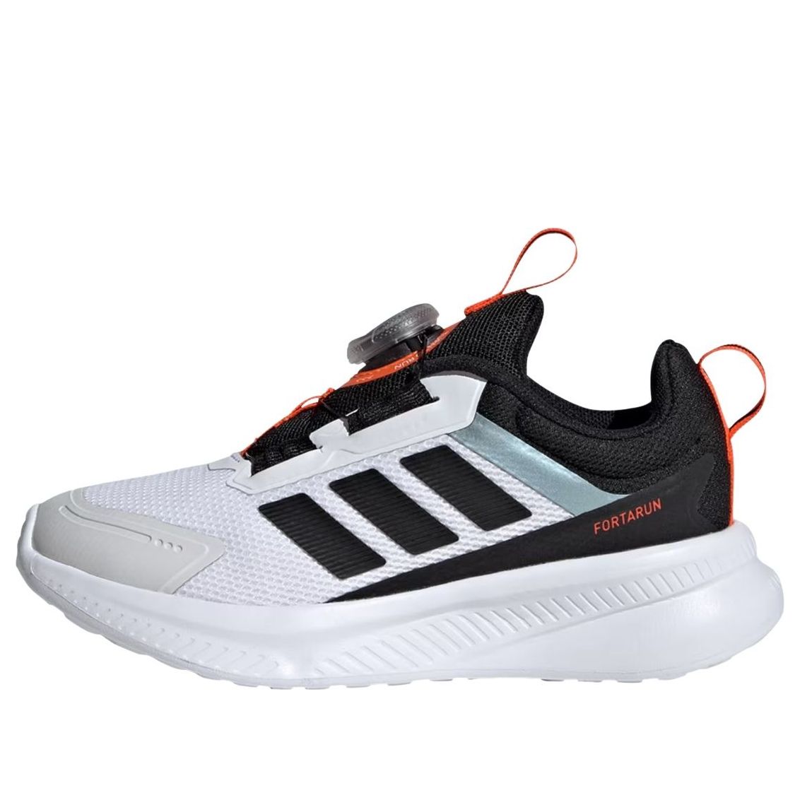 

(PS) Adidas Fortarun 4.0 'White Black Impact Orange'