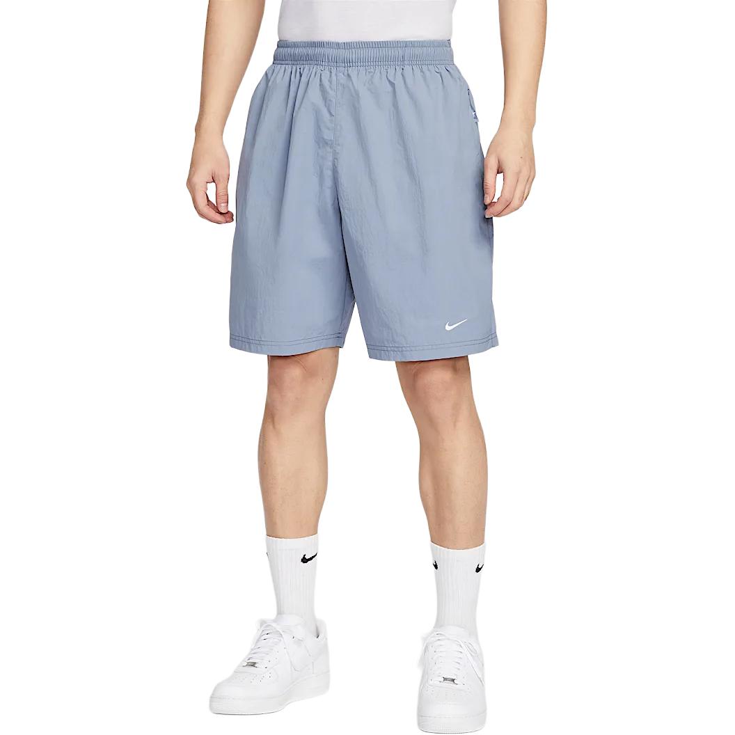 

Nike Шорты Casual Solo Swoosh мужские Gray Slate Blue