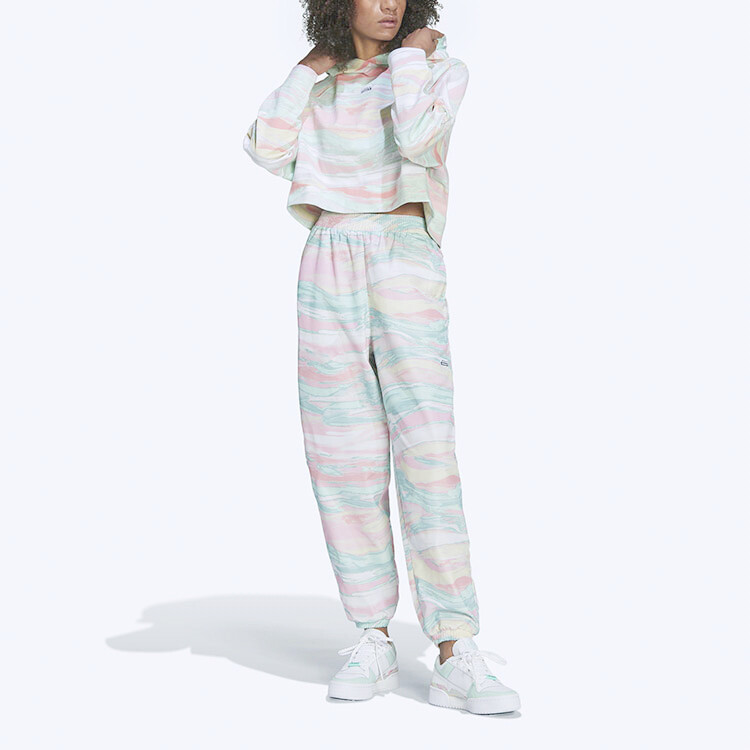 RYV Knit спортивные штаны женские разноцветные Adidas Originals — фото 4