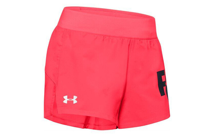 

Запуск повседневных шорт женские красные Under Armour