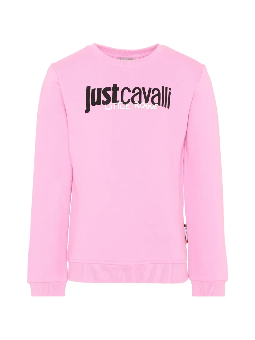 Толстовка с логотипом Just Cavalli Kids, розовый
