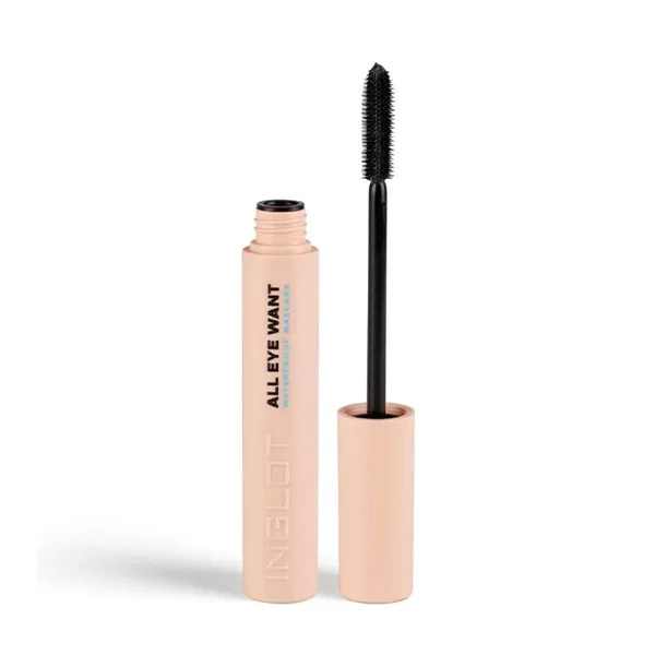 

Водостойкая тушь All Eye Want Mascara Waterproof Inglot, 1 UD