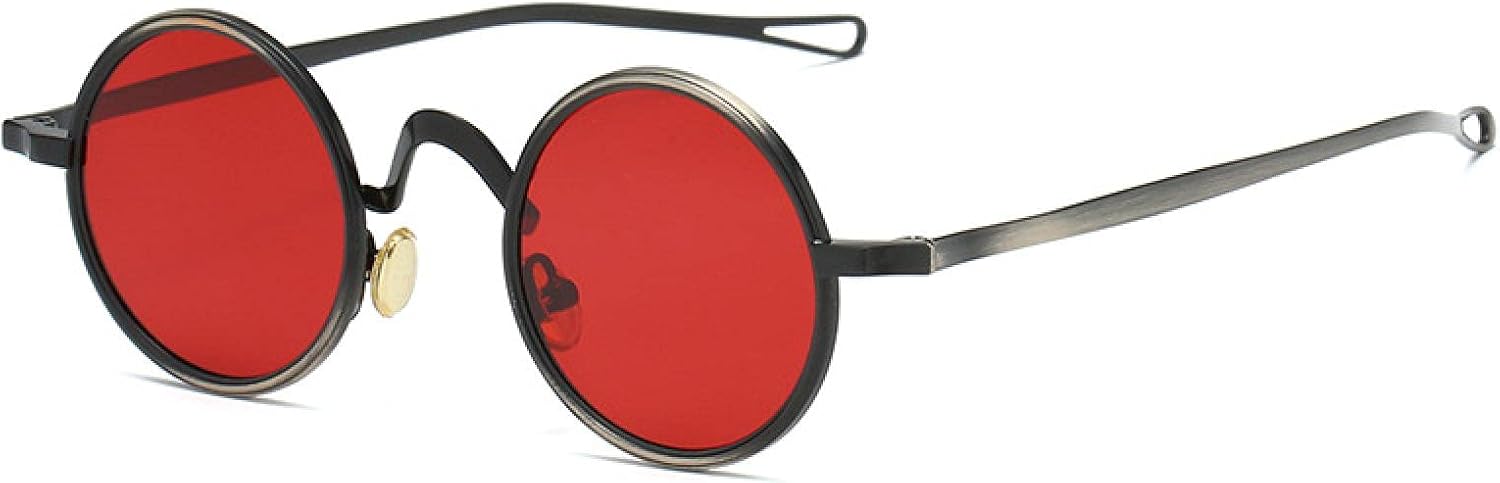 

Солнцезащитные очки с защитой от УФ-излучения UV400 | Металлическая круглая оправа в стиле панк для женщин, прозрачные линзы, для занятий спортом на открытом воздухе и вождения DSVIGF, 08