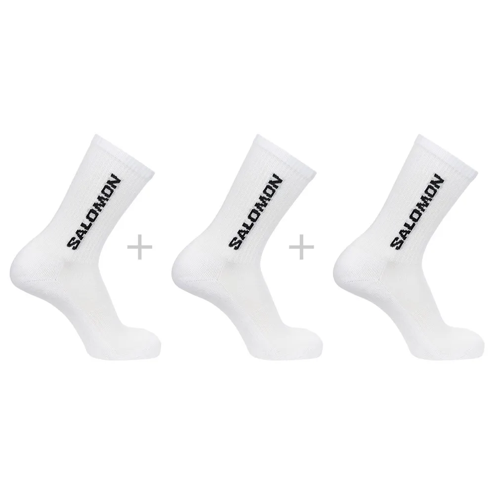 

Носки Salomon Everyday crew 3 pairs, белый