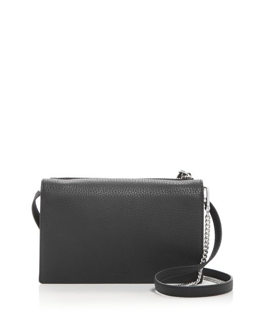

Кожаный кошелек Fetch с цепочкой ALLSAINTS, цвет Black