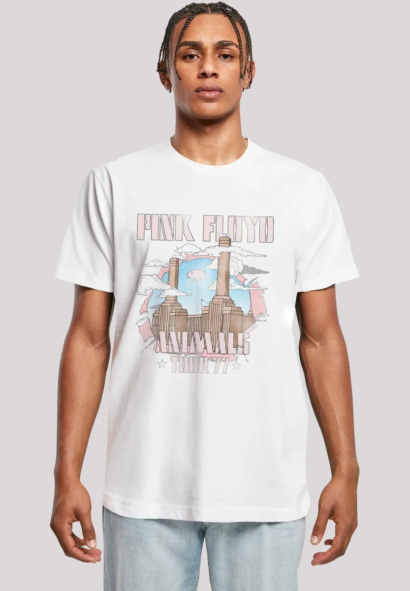 

Футболка F4NT4STIC "Pink Floyd Animal Factory", принт, белый