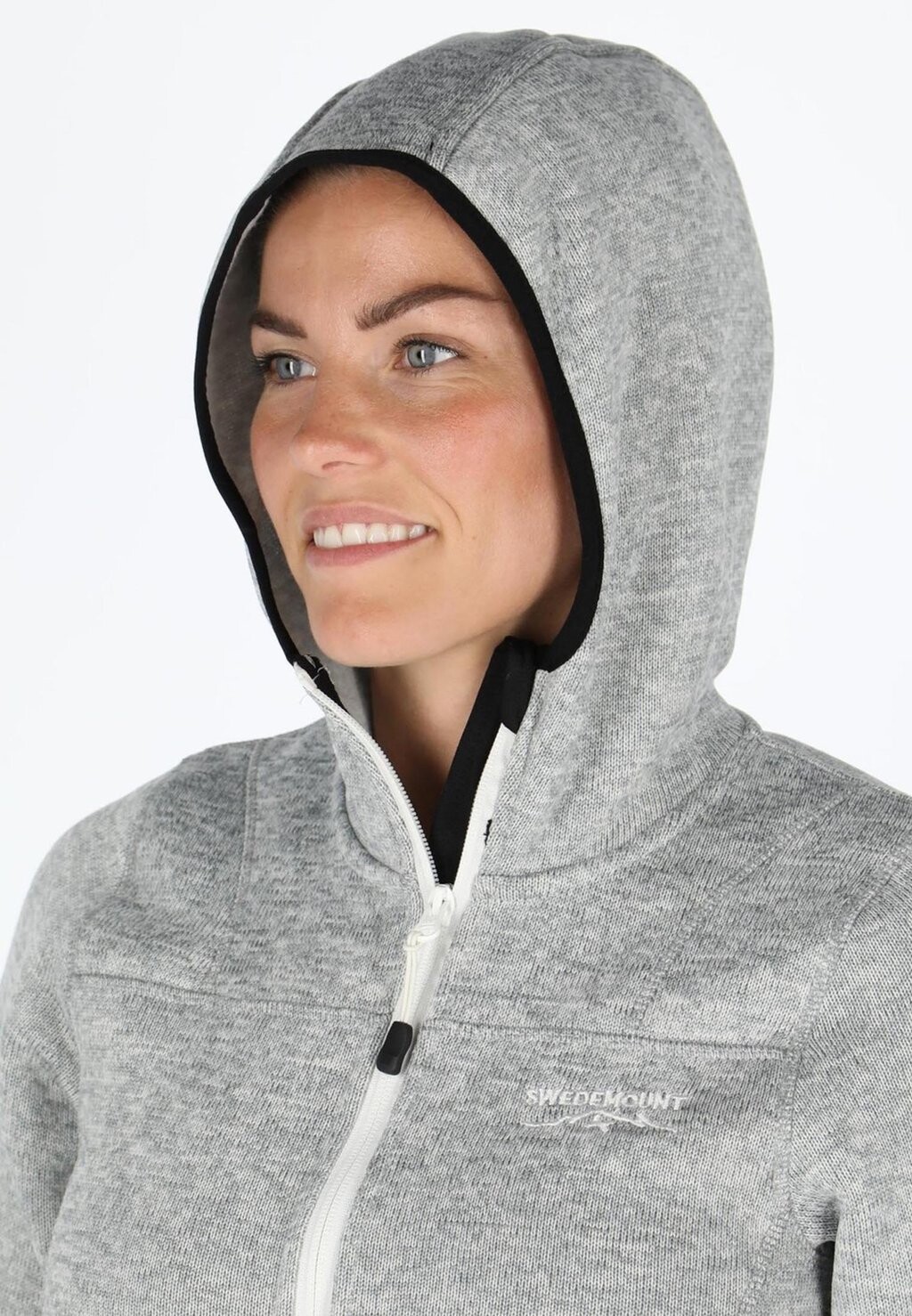 

Флисовая куртка REYKJAVIK FLEECE HOOD JACKET Swedemount, серый