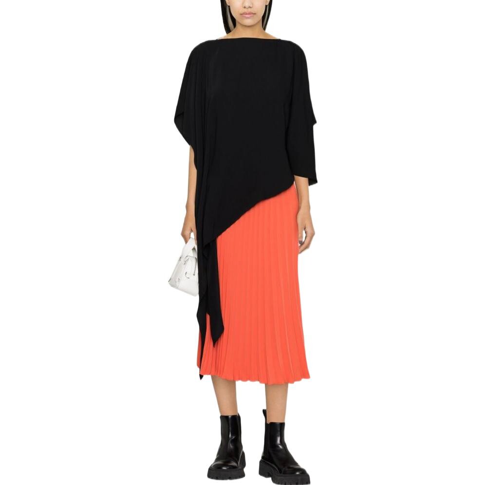 

Повседневная длинная юбка женская оранжевая Mm6 Maison Margiela