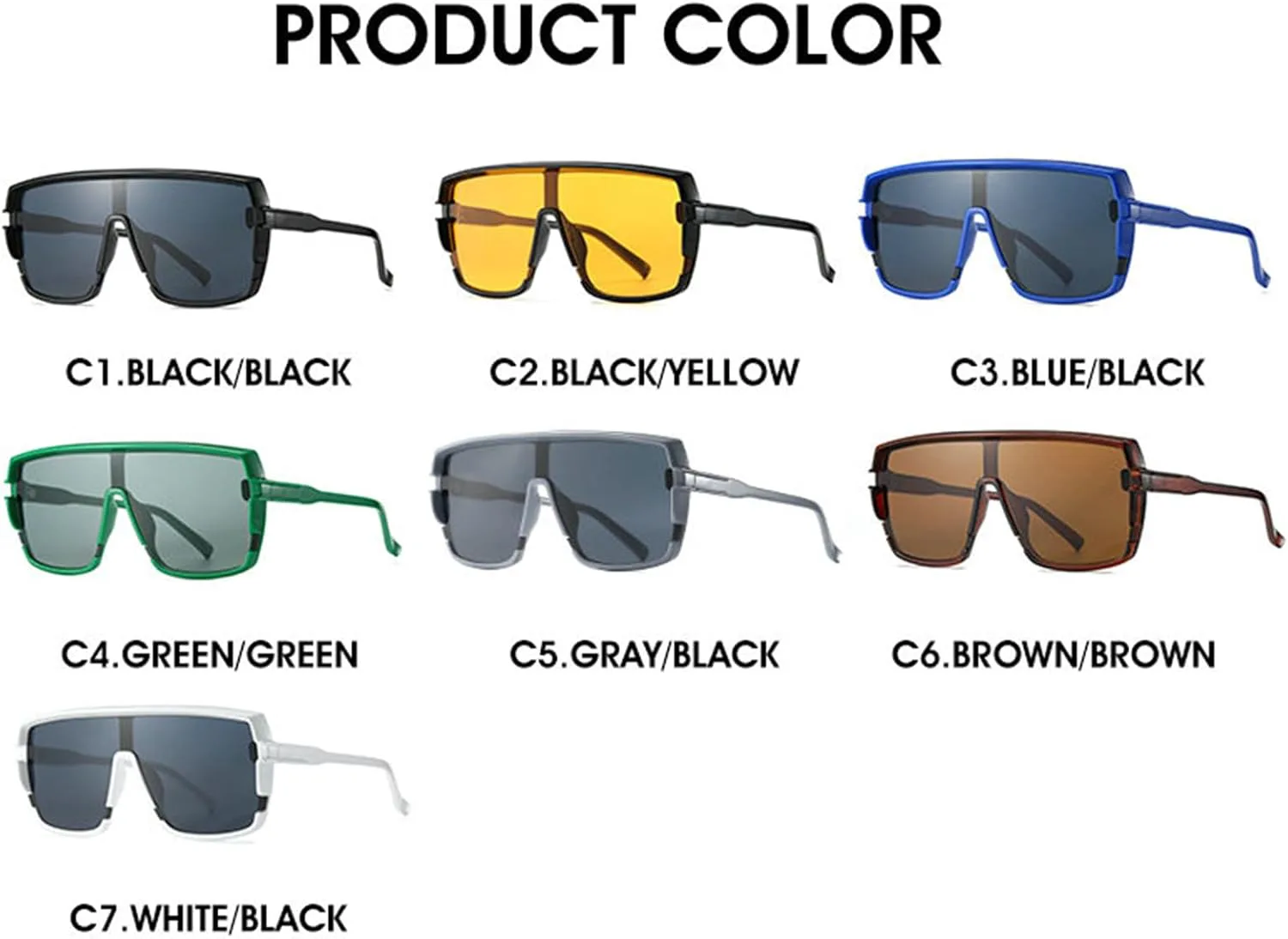 

Солнцезащитные очки Willochra Oversized Rimless Square для мужчин, модель 2024, роскошные панк-солнцезащитные очки для женщин, винтажные очки в крупной оправе, White