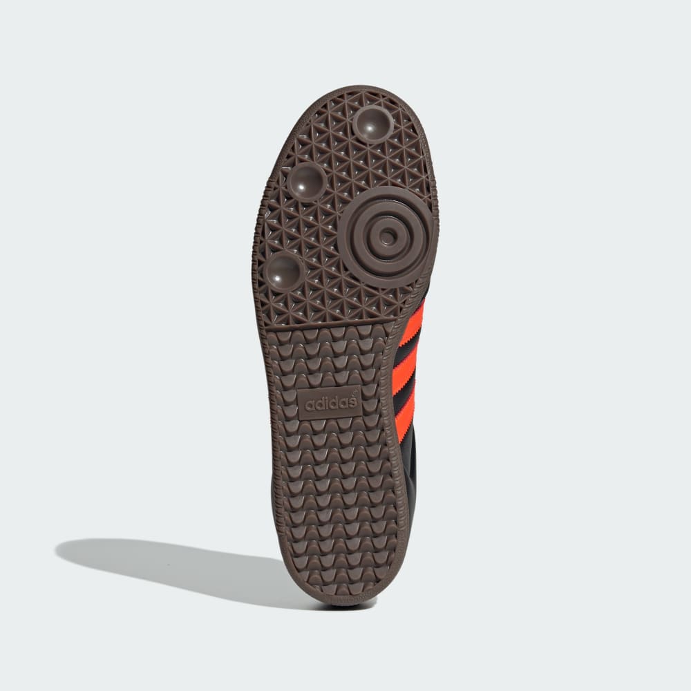 Кроссовки Adidas Samba OG Shoes, цвет Core Black/Impact Orange/Gum — фото 3