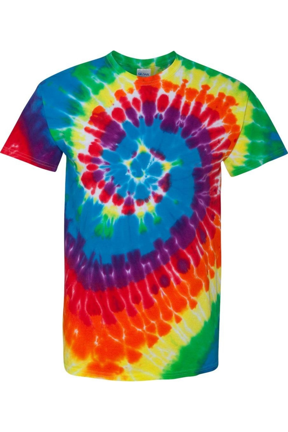 

Футболка Dyenomite Multi-Color Spiral Tie-Dyed
