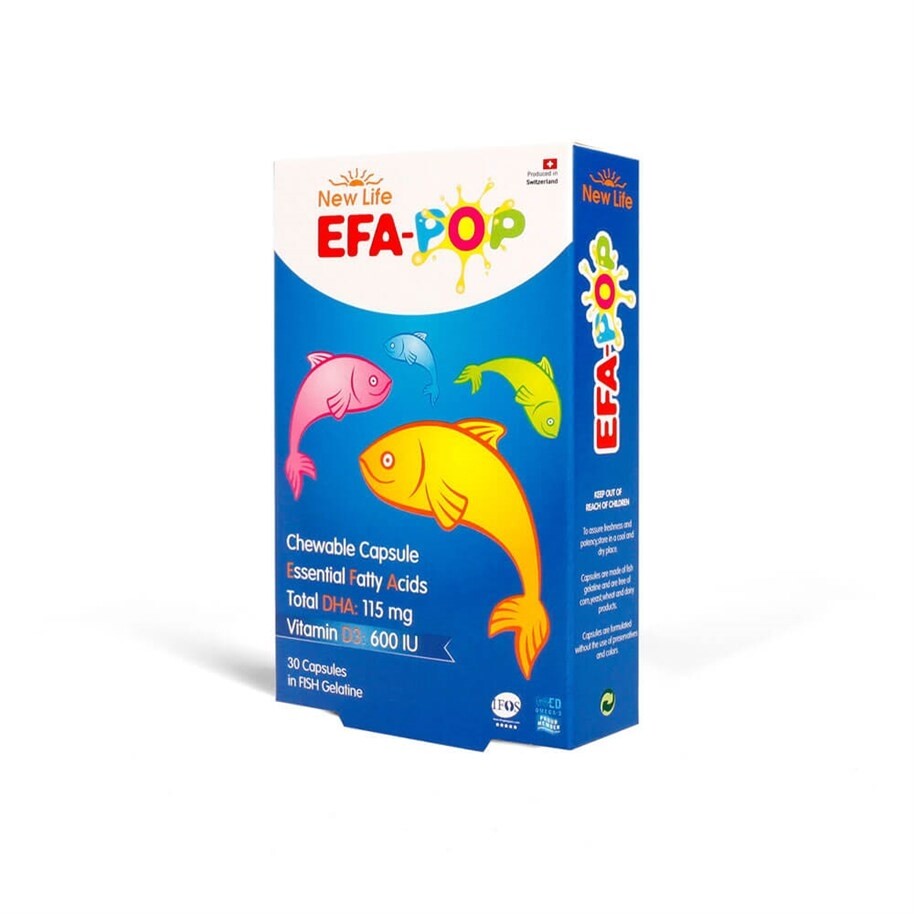 

New Life Efa-Pop Omega 3 30 капсул Рыбий жир