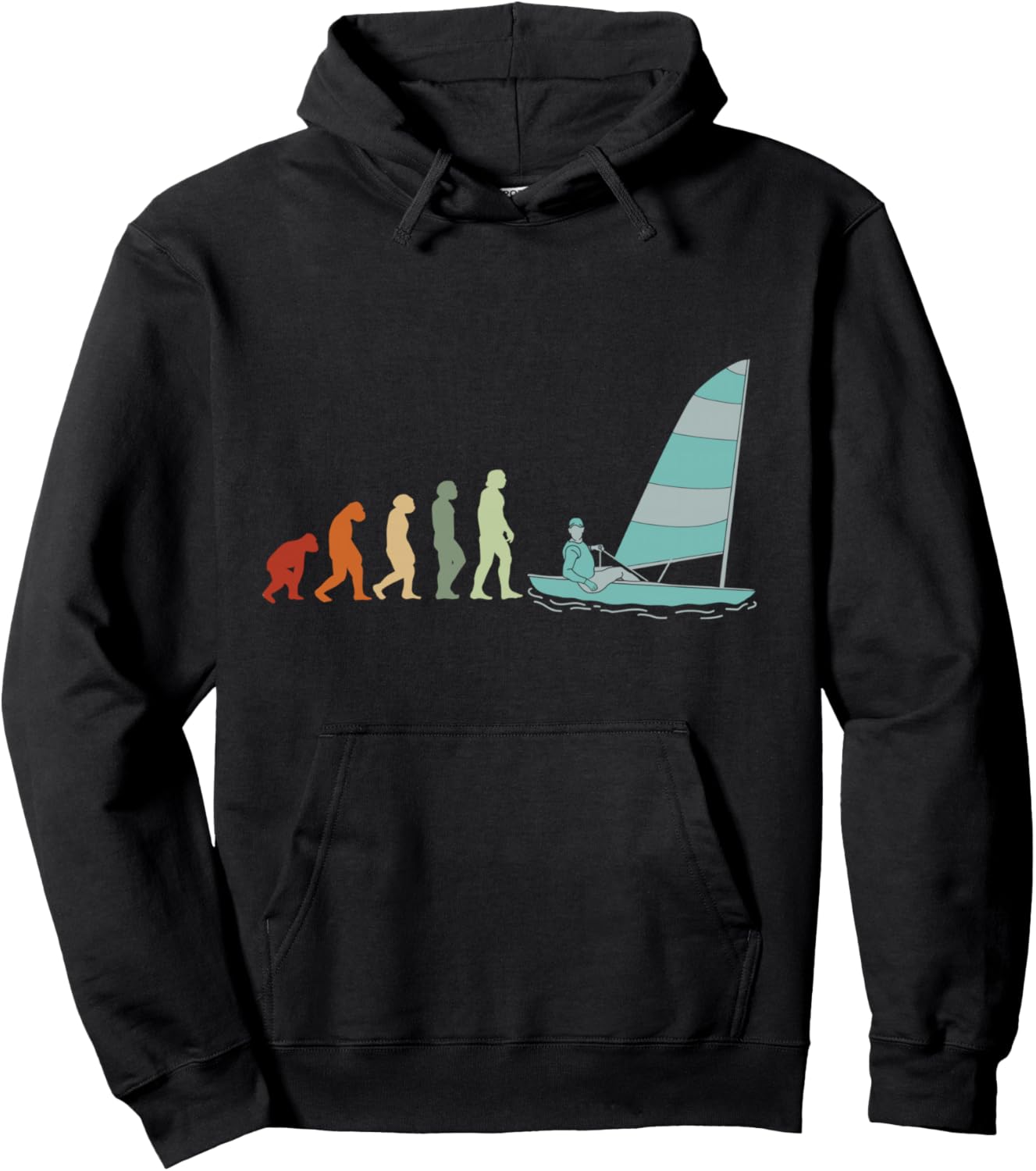 

Парусник, моряк, парусная лодка, парусник, толстовка с изображением парусника Sailing Sails Accessories Gifts Clothing, черный