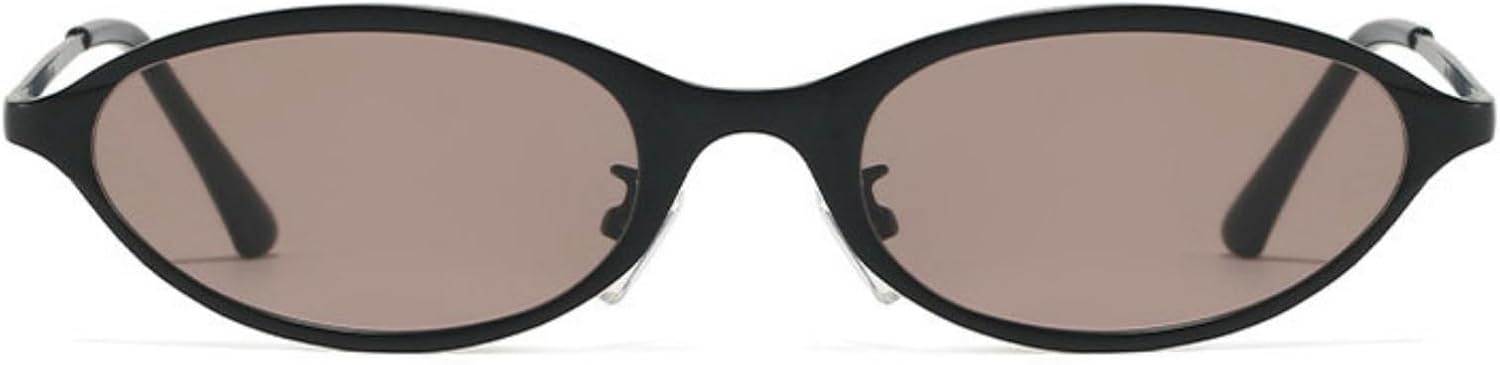 

Солнцезащитные очки Willochra в стиле ретро, ​​маленькая оправа, овальная панк-форма, роскошные, милые, металлические, «кошачий глаз», классические, модные очки для женщин, C3