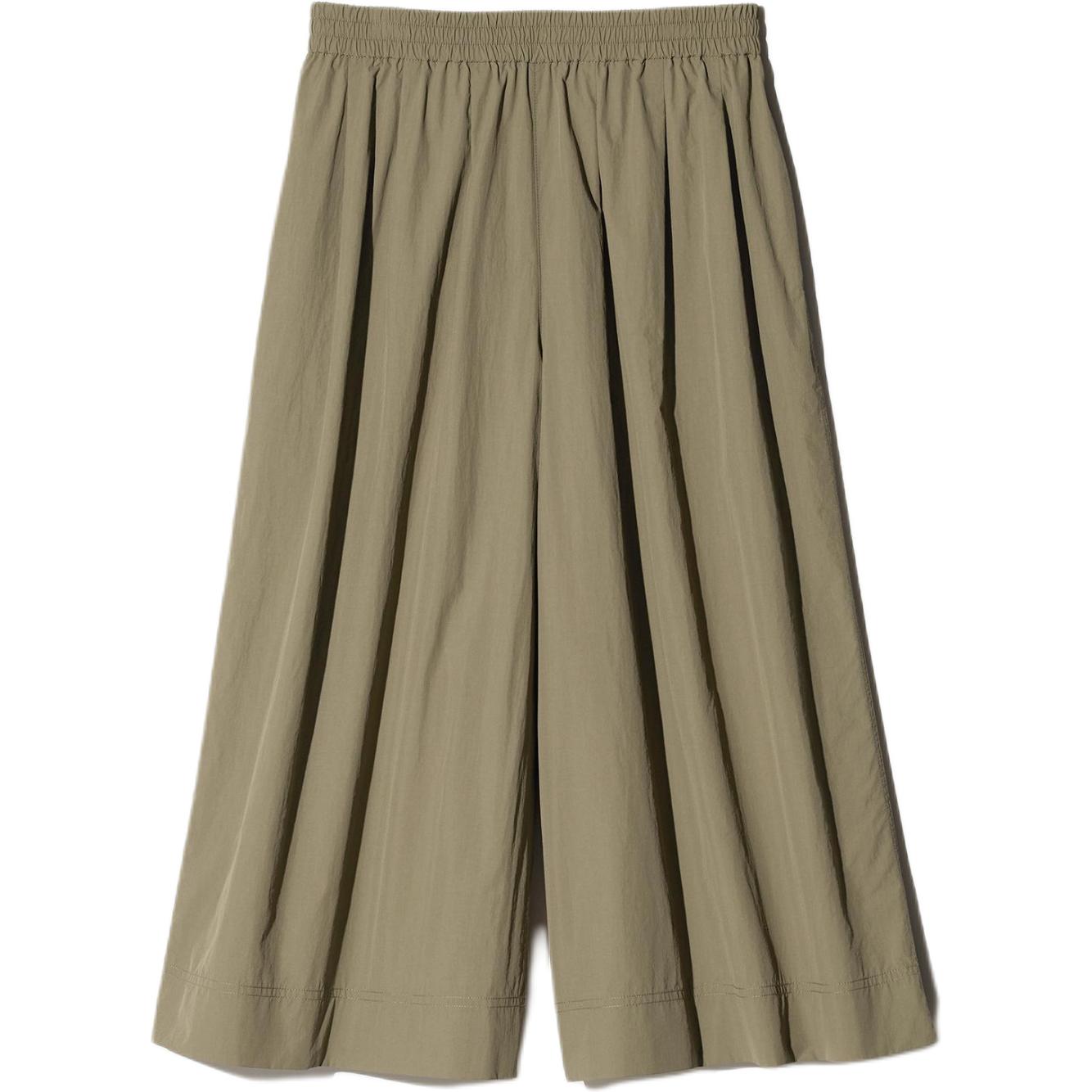 

UNIQLO Женские повседневные брюки оливкового цвета