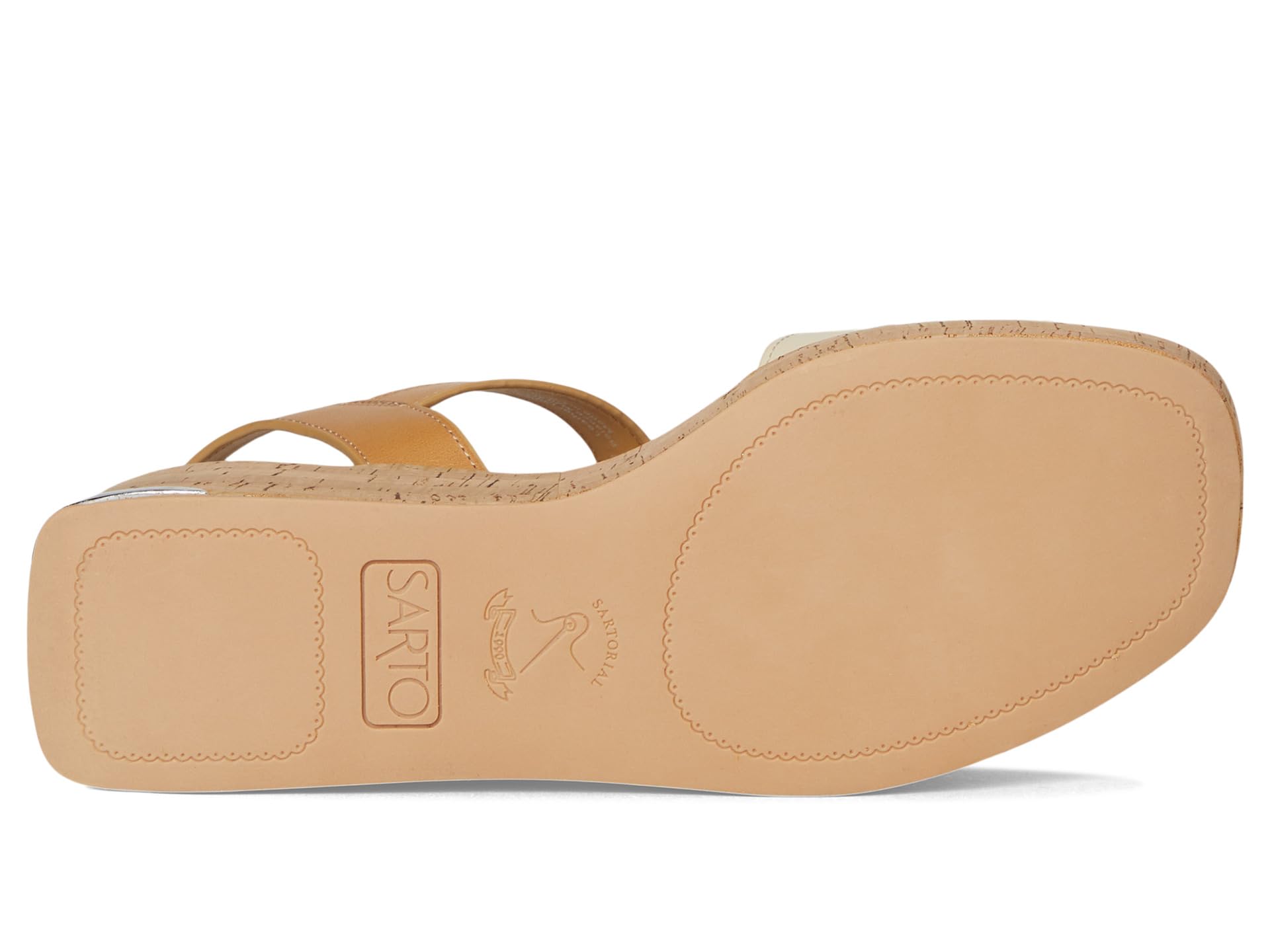 Сандалии Franco Sarto Tilly, цвет White/Tan/Beige — фото 3