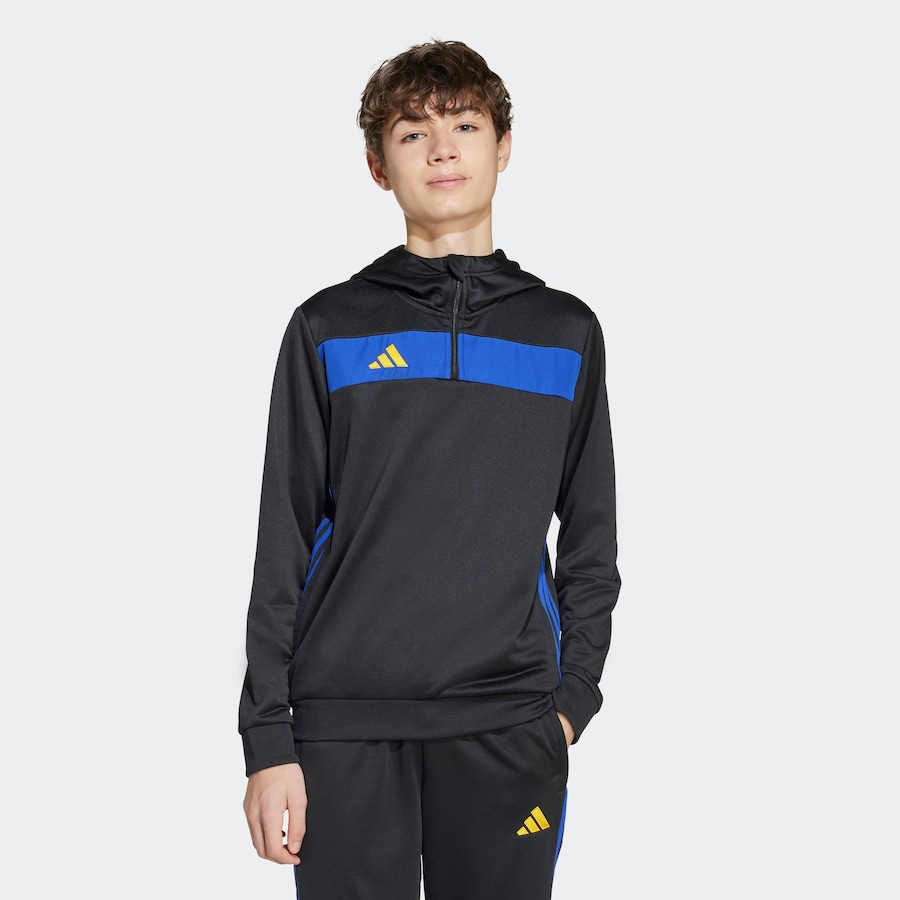 Спортивная толстовка ADIDAS PERFORMANCE Tiro 25 Essentials, Mottled Black — фото 3