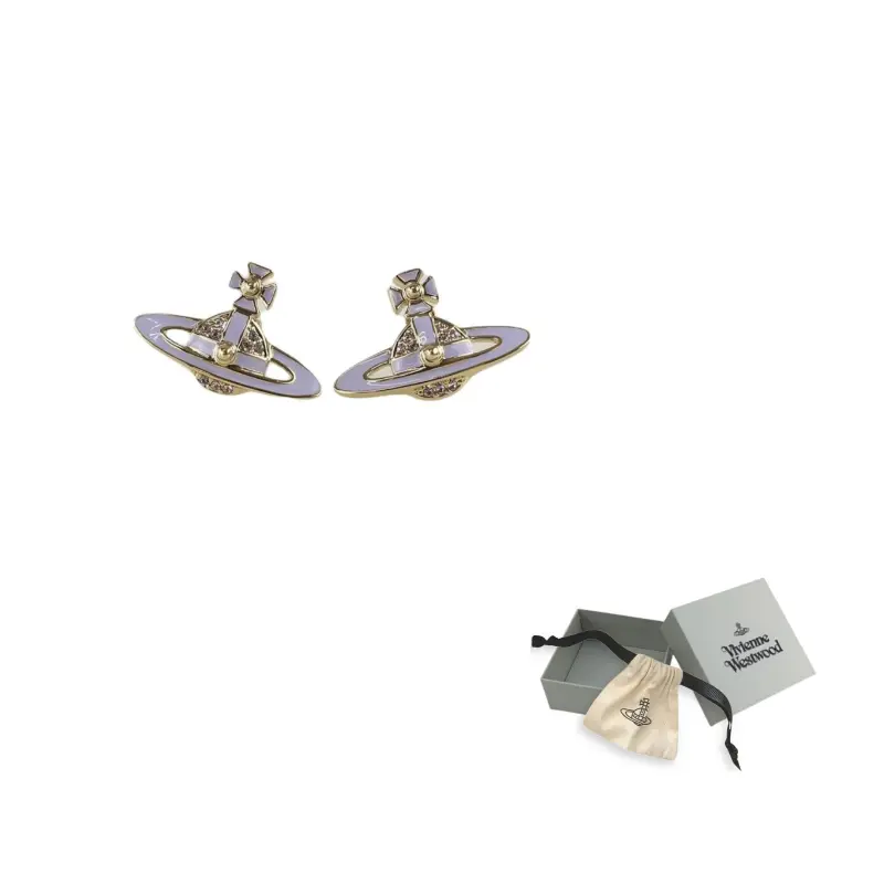 

Vivienne Westwood Серьги женские фиолетовые