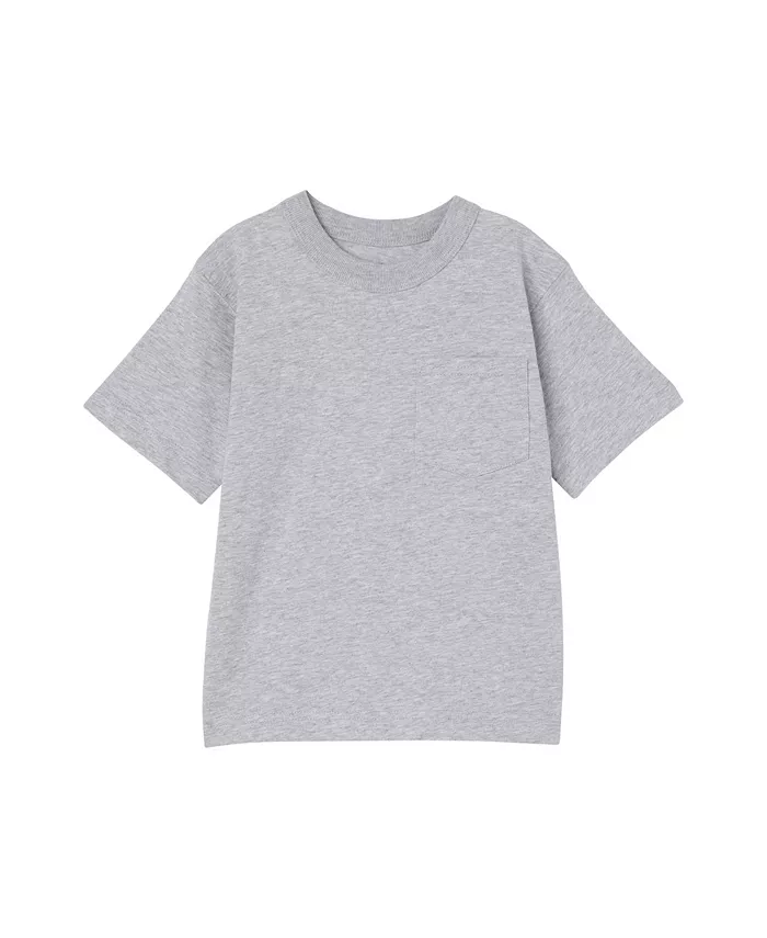 

Мальчики Little/Big Футболка с коротким рукавом Essential COTTON ON, серебряный