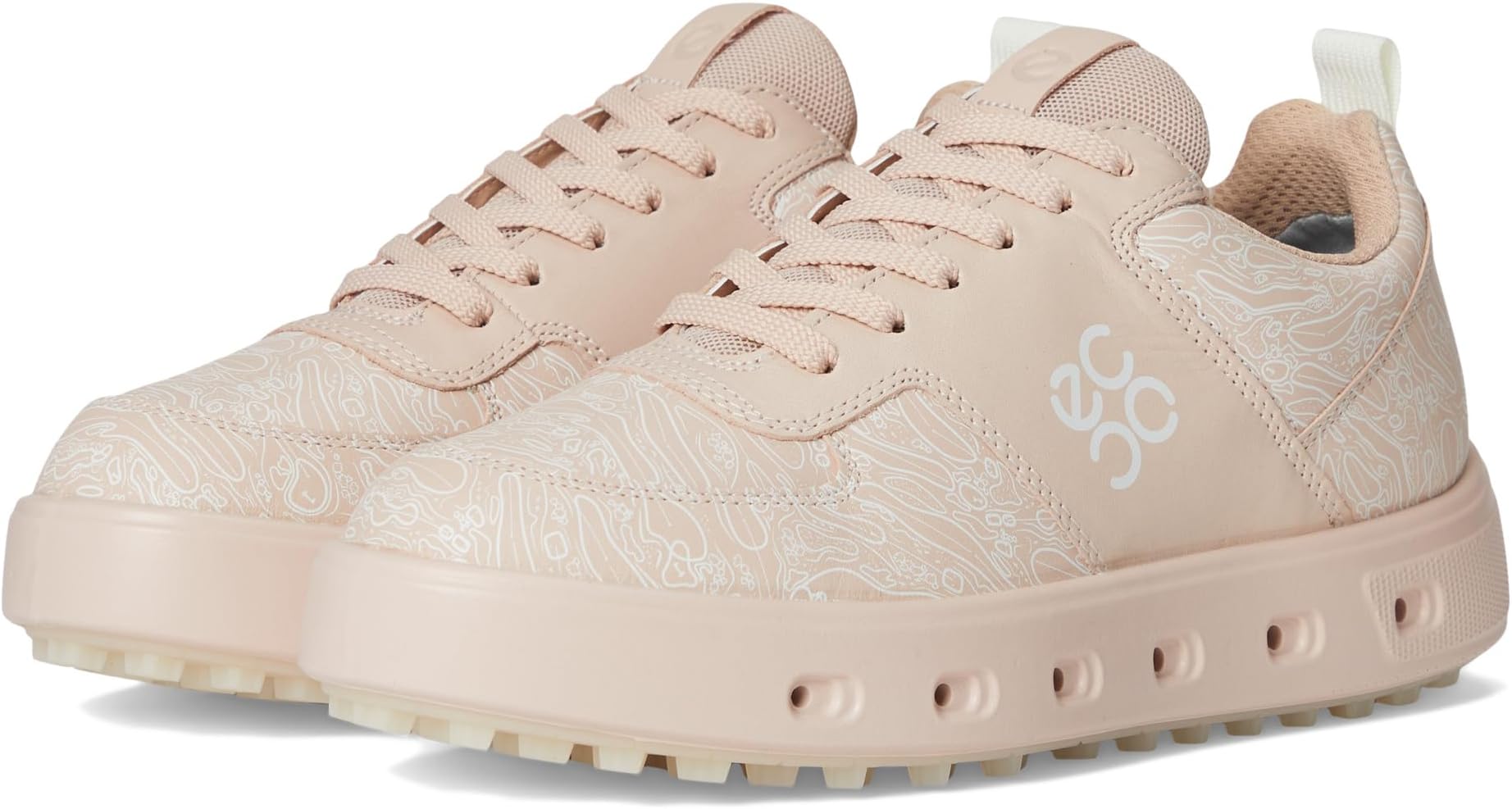 Кроссовки ECCO Golf Street 720 DS GORE-TEX Waterproof Golf Shoe, Rose Dust