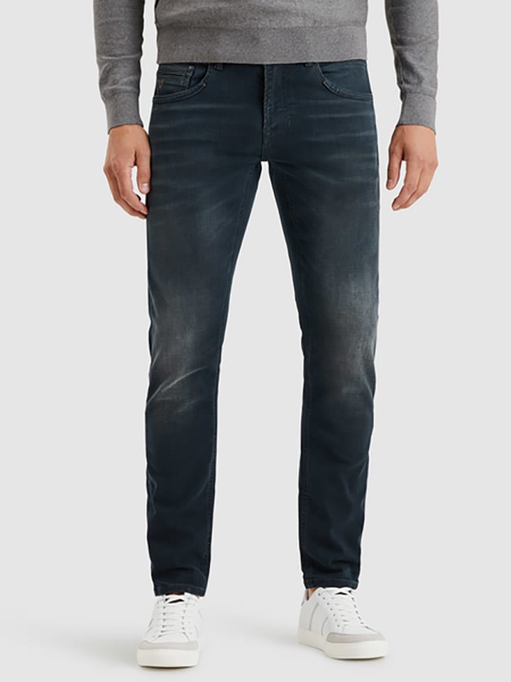 

Джинсы "Командир" свободного кроя темно-синего цвета PME Legend