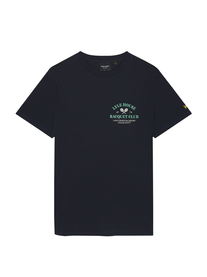 

Футболка Lyle & Scott, темно-синий