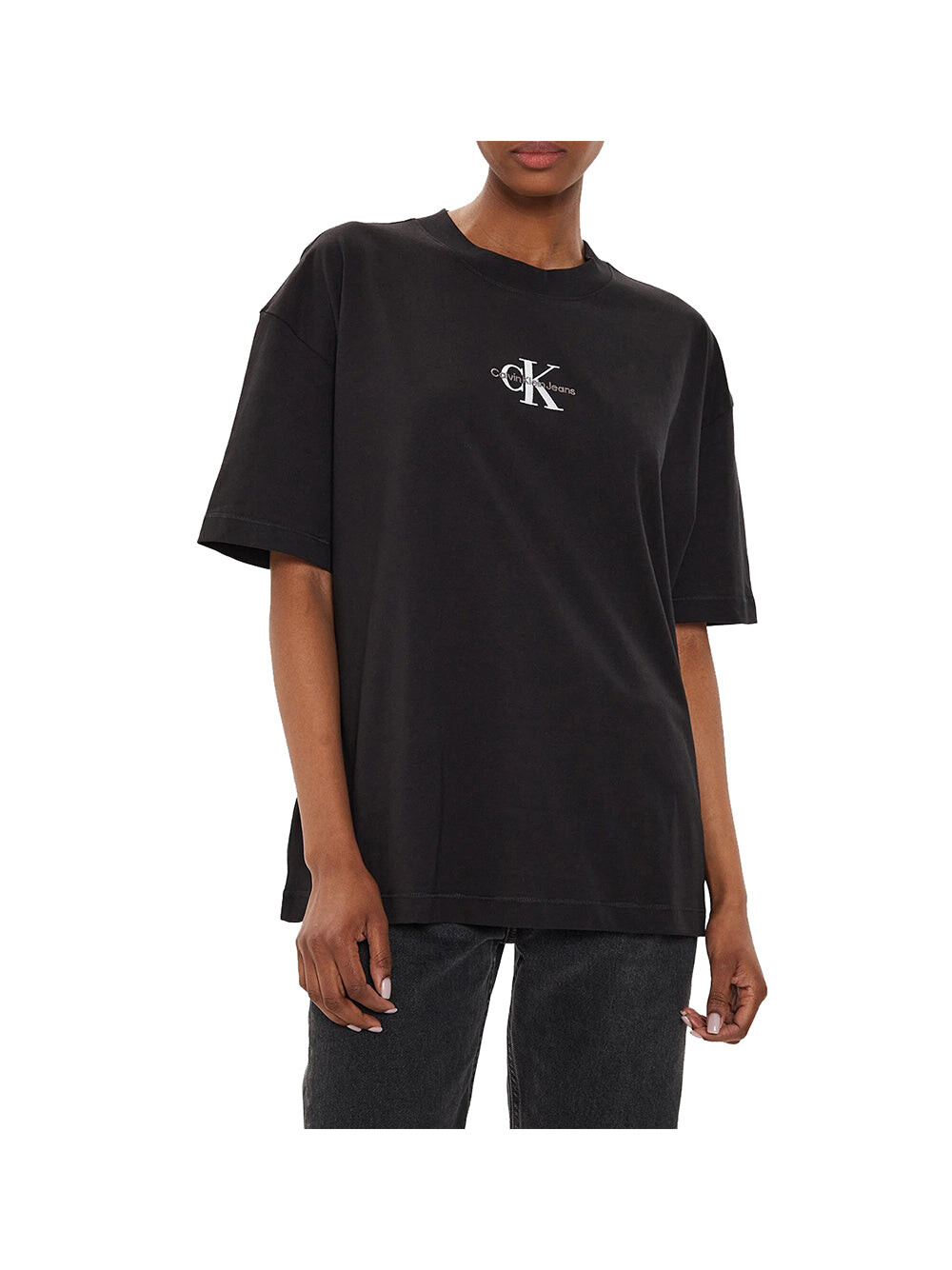 

Черная женская футболка Calvin Klein