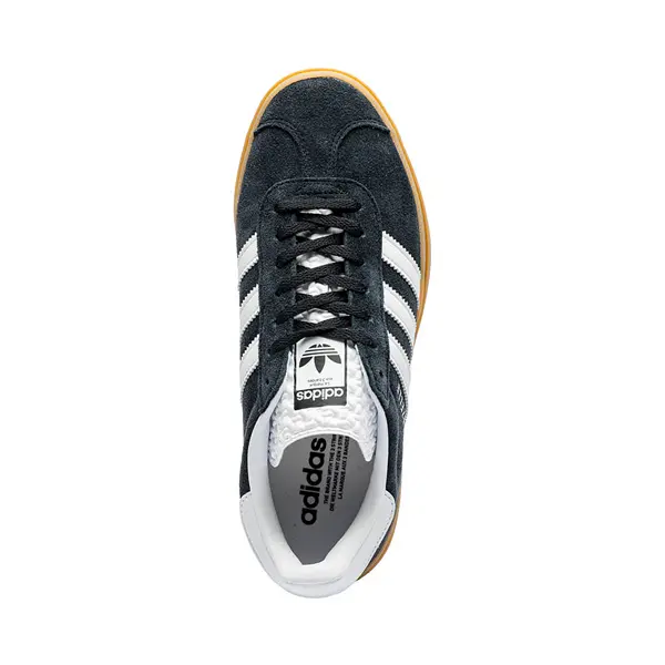 Кроссовки Womens adidas Gazelle Bold Athletic Shoe, цвет Core Black/Cloud White — фото 2