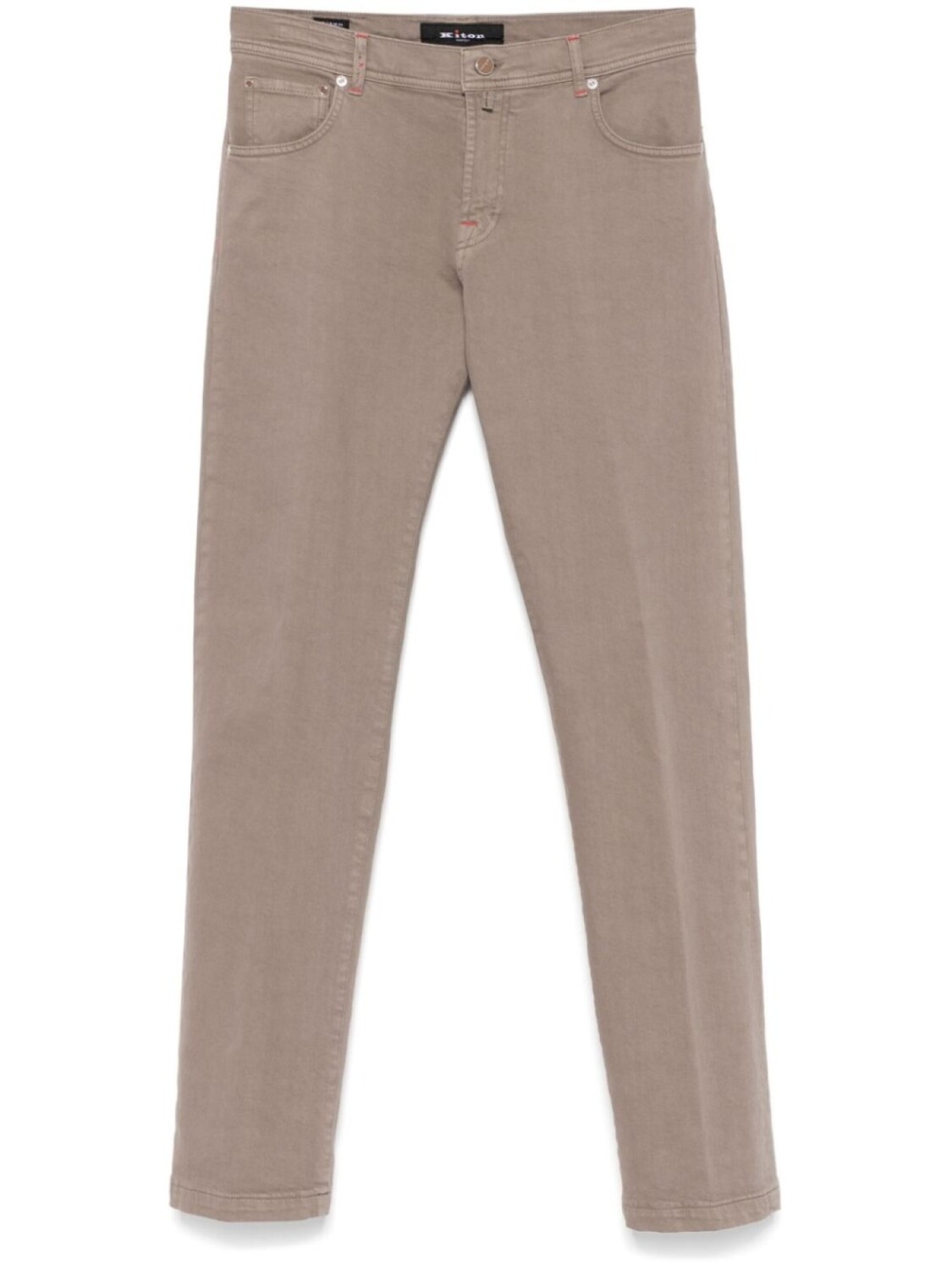 

Прямые джинсы Kiton, коричневый