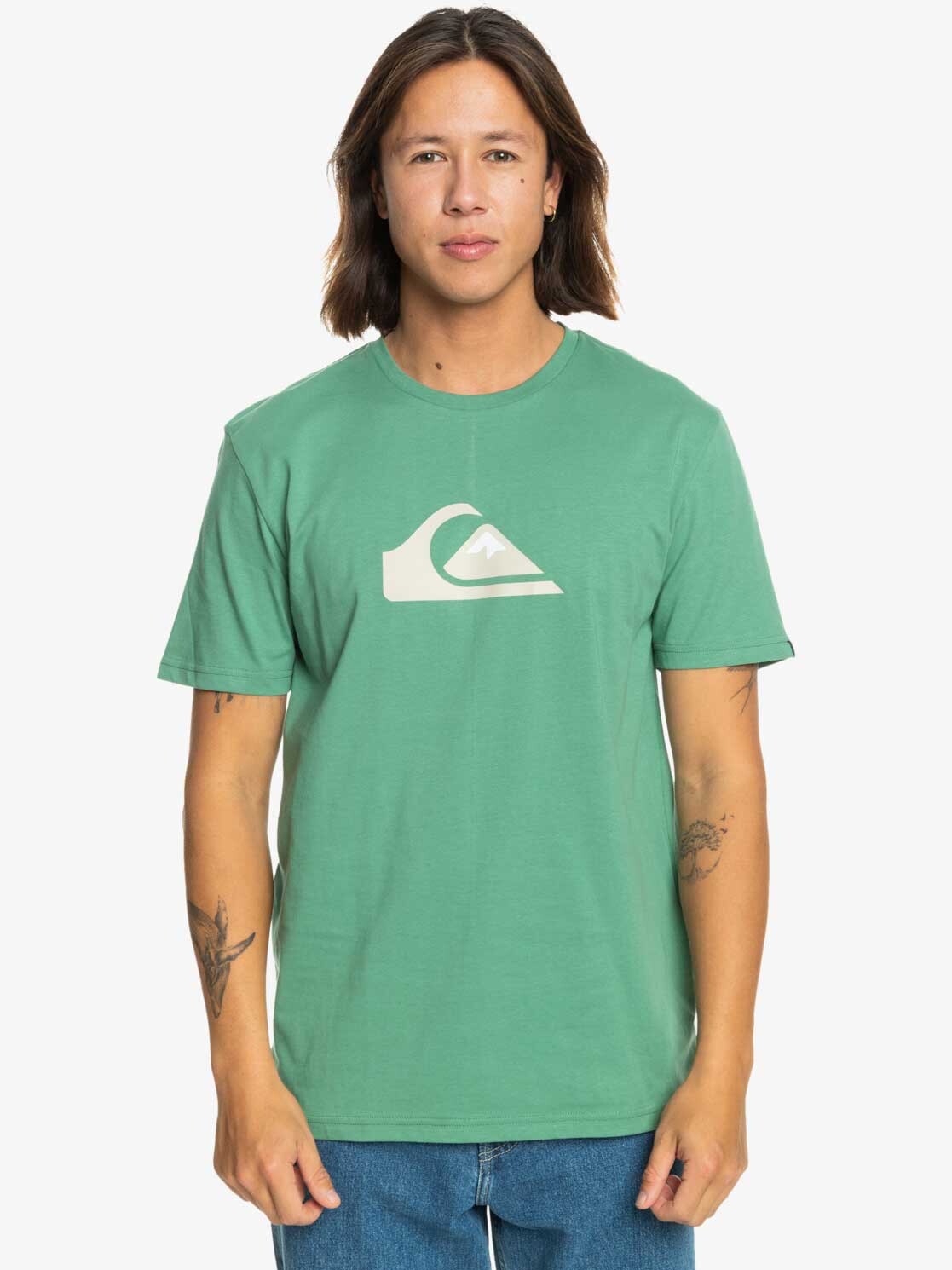 

Футболка Quiksilver COMP LOGO SS, зеленый