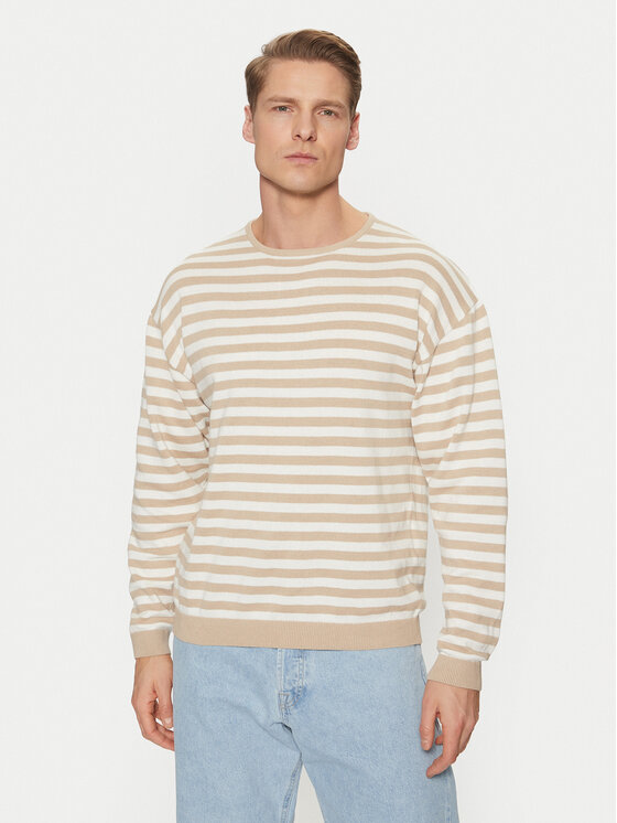 

Свободный свитер Calvin 12269031 Jack&Jones, бежевый