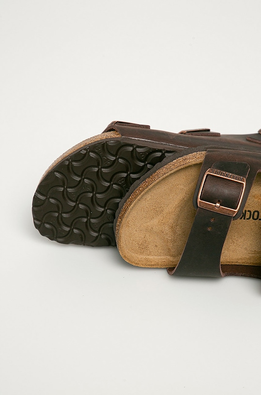 Кожаные сандалии Milano Birkenstock, коричневый — фото 4