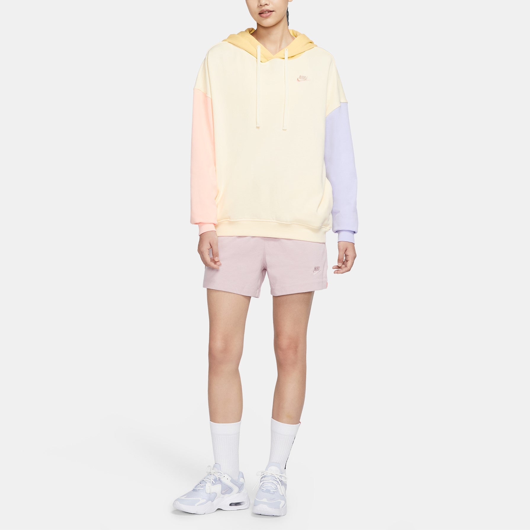 Худи (WMNS) AS W Nike Sportswear PO Hoodie PASTEL C COCONUT MILK — фото 3
