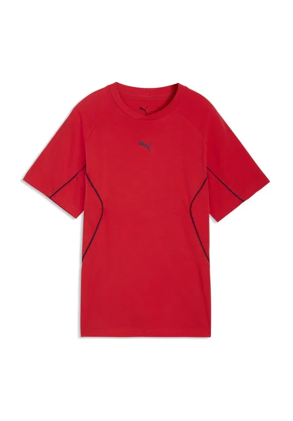 Футболка Puma Sport Relaxed Tee B Print, красный — фото 4