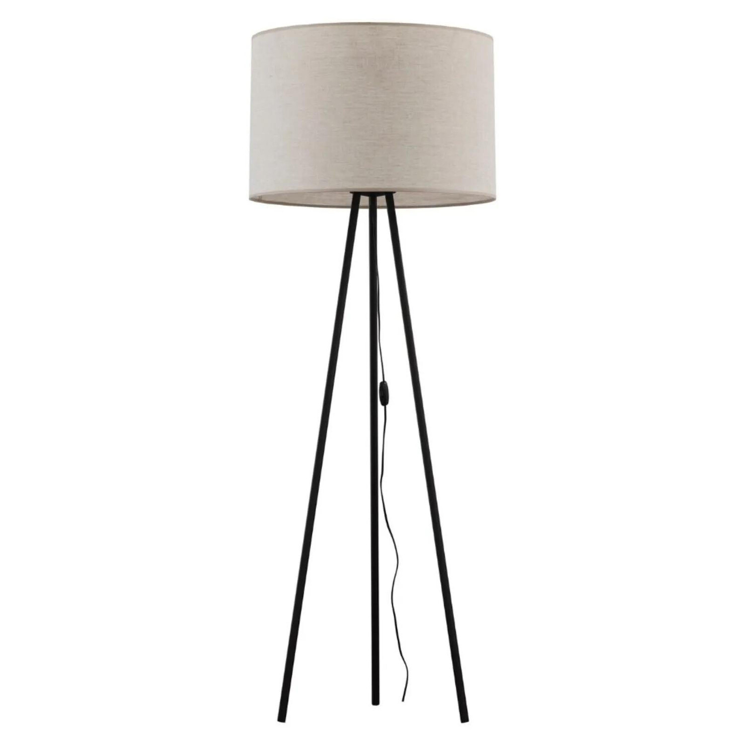 

Торшер famlights, 60x60x165 см, черный/бежевый