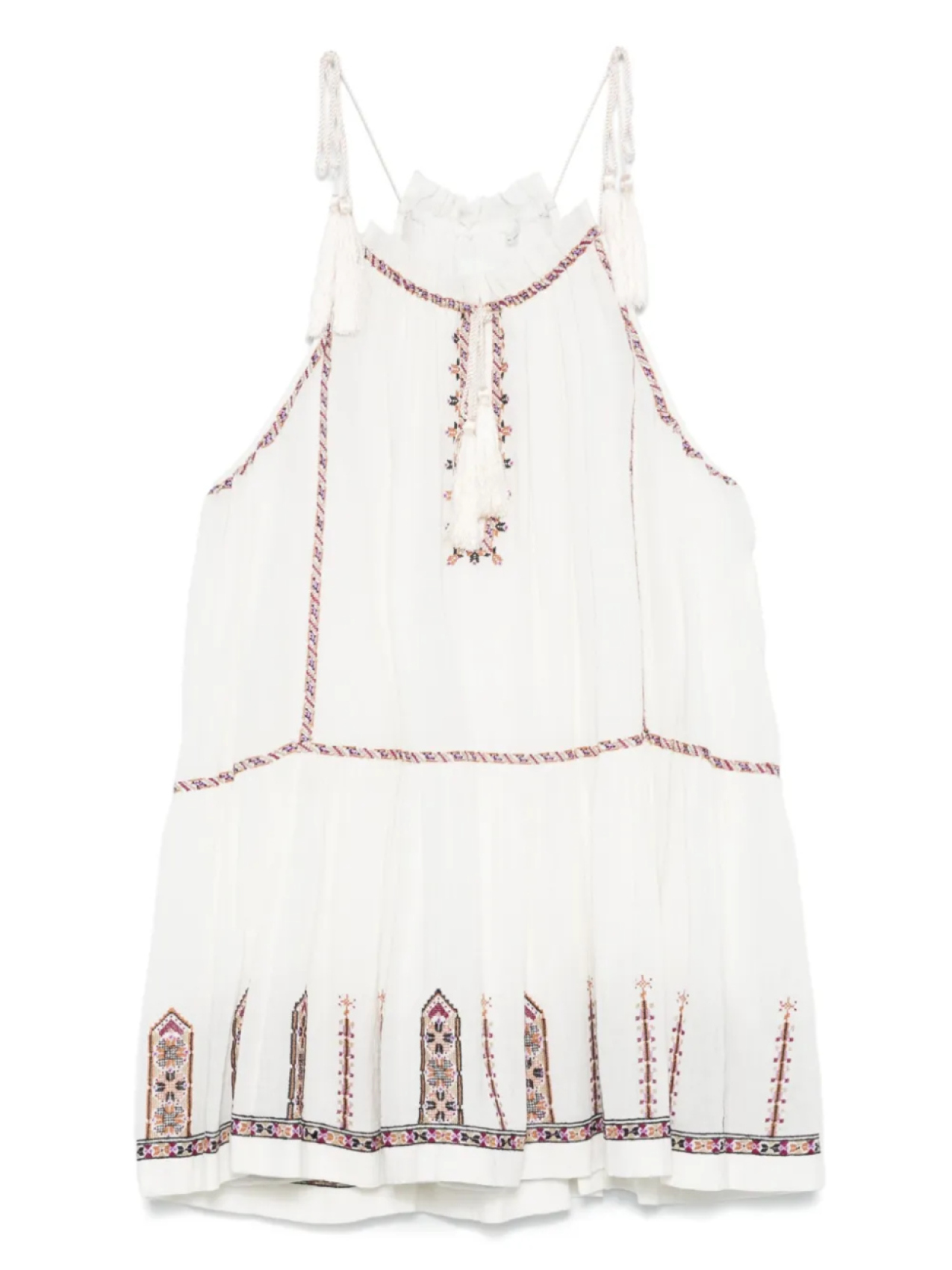 

Платье мини Фло MARANT ÉTOILE, белый