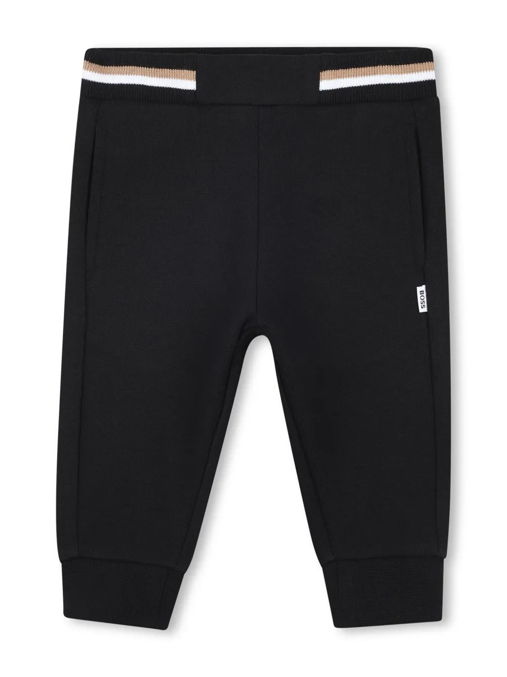 Спортивный костюм с логотипом BOSS Kidswear, черный — фото 3
