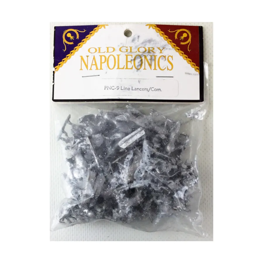 

Линейные уланы с командованием, Napoleonic - British Peninsular Campaign (10mm)