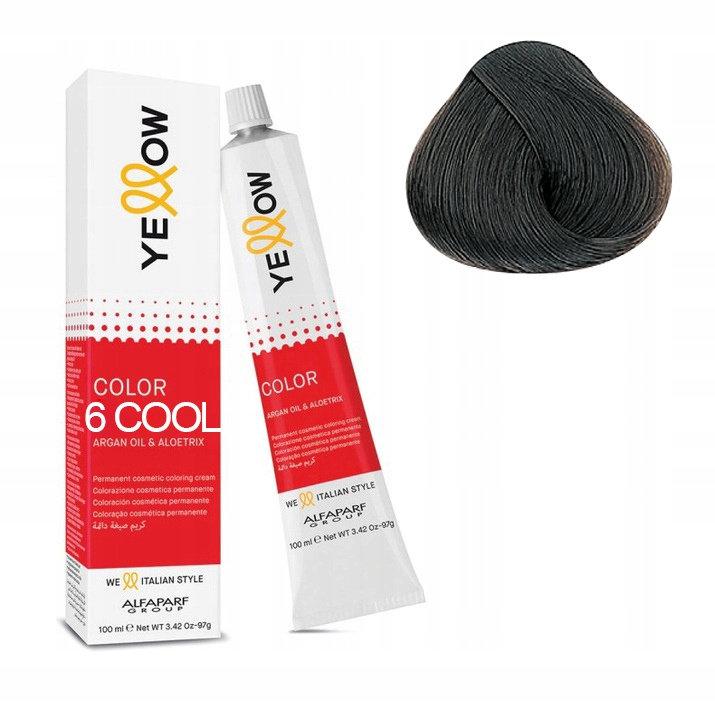 

Alfaparf YELLOW Color Permanent 6 Cool Dye 100 мл