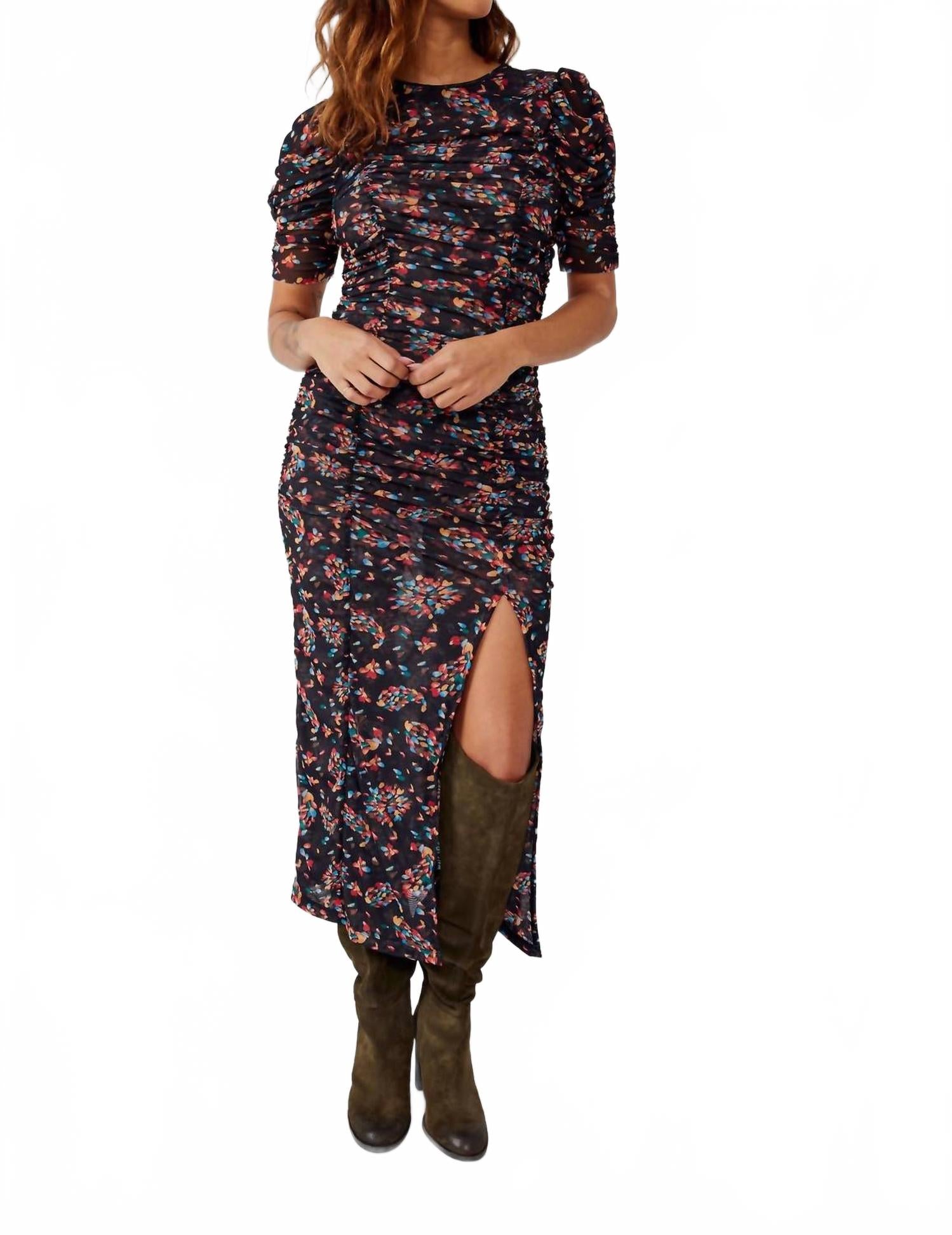 

Бриэлла Миди платье в комбинации цветов "Сумеречное сияние" Free People, Twilight Combo